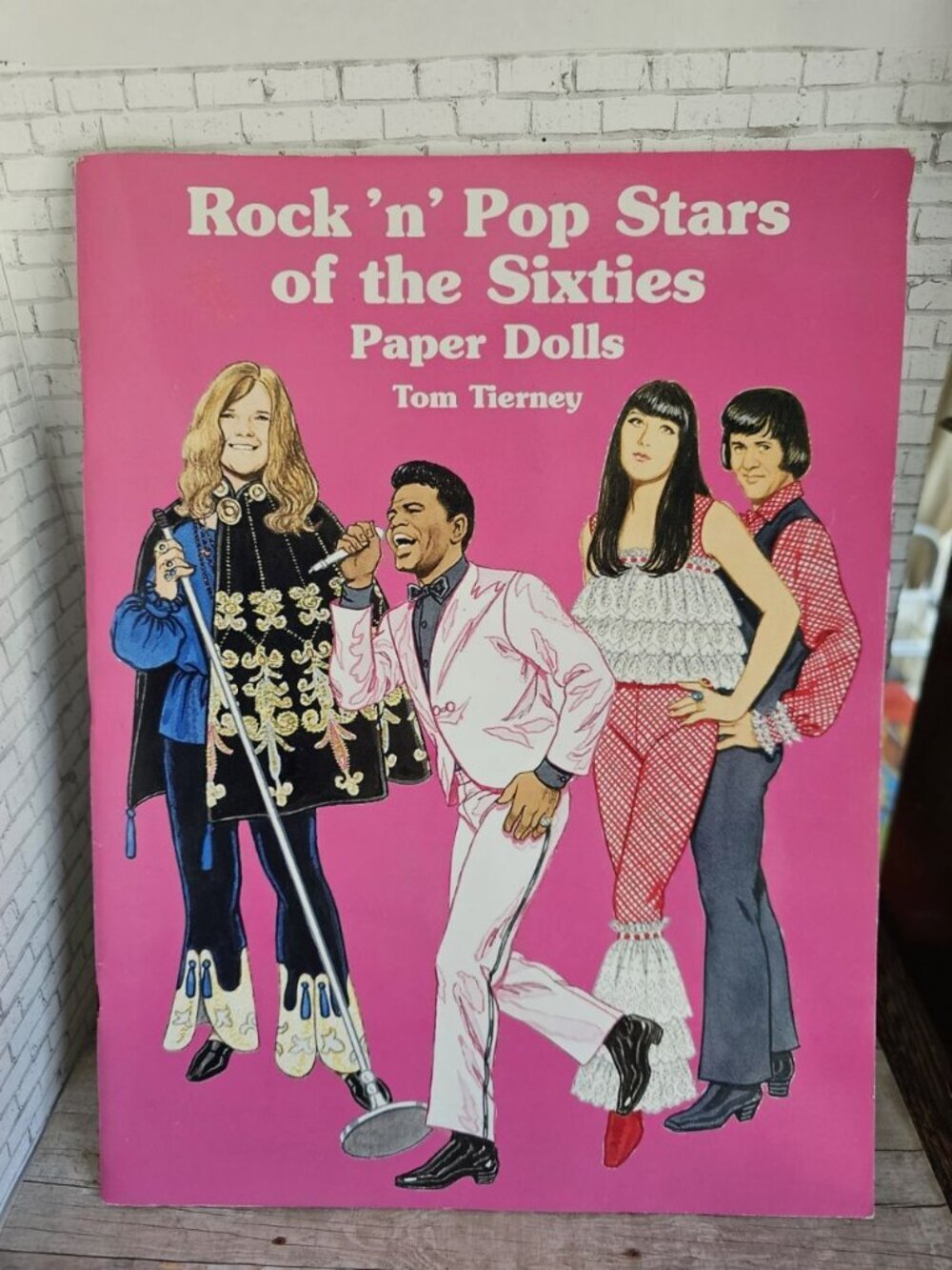 Tom Tierney Rock N Pop Stars Sixties Paper Dolls Complete Vintage Dover Book